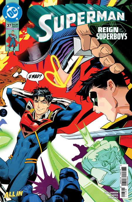 SUPERMAN #37 DAN MORA (THE REIGN OF THE SUPERBOYS)