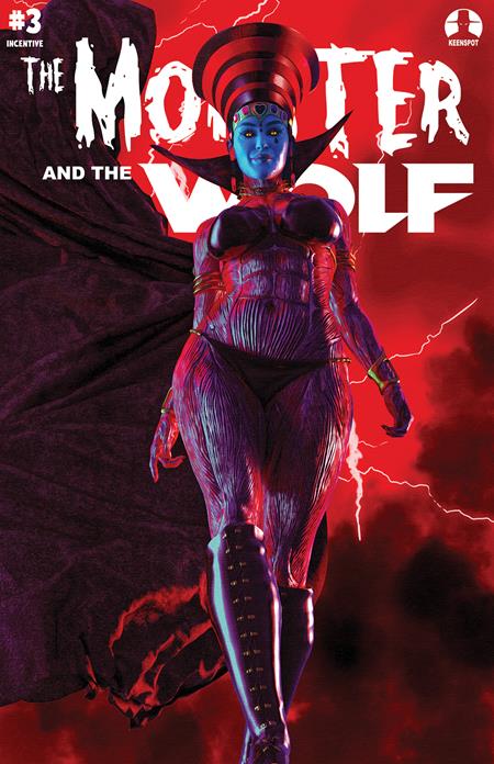 MARK SPEARS MONSTERS THE MONSTER & THE WOLF #3 CVR E INC 1:50 MARK SPEARS QUEEN OF HEARTS VAR