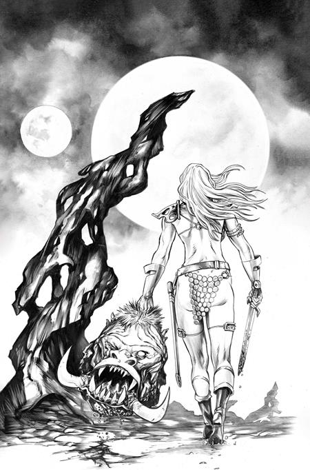 ALTERED STATES WARLORDS #1 CVR LINC 1:15MIKE ROOTH LINE ART VIRGIN VAR