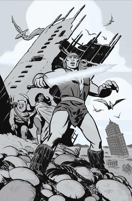 THUNDARR THE BARBARIAN #6 CVR H INC 1:15 MICHAEL CHO LINE ART VAR FOC July 6, 2026