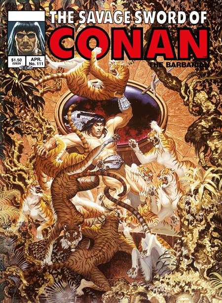 SAVAGE SWORD OF CONAN ORIGINAL COMICS OMNIBUS VOL 08 REGULAR EDITION STEPHEN HICKMAN (MR) FOC August 17, 2026