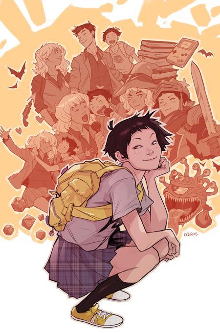 GOTHAM ACADEMY FIRST YEAR #6 (OF 6) CVR A KARL KERSCHL FOC July 6, 2026