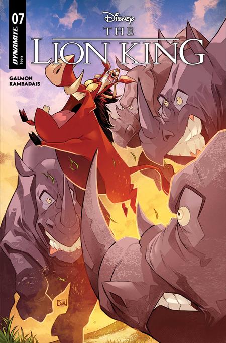 LION KING #7 CVR A EDWIN GALMON FOC July 6, 2026