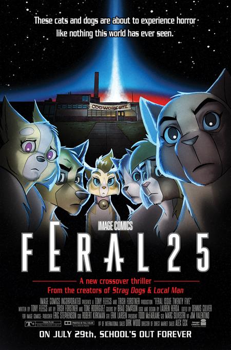 FERAL #25 CVR B TONE RODRIGUEZ & ALLEN PASSALAQUA FACULTY HOMAGE VAR FOC July 6, 2026