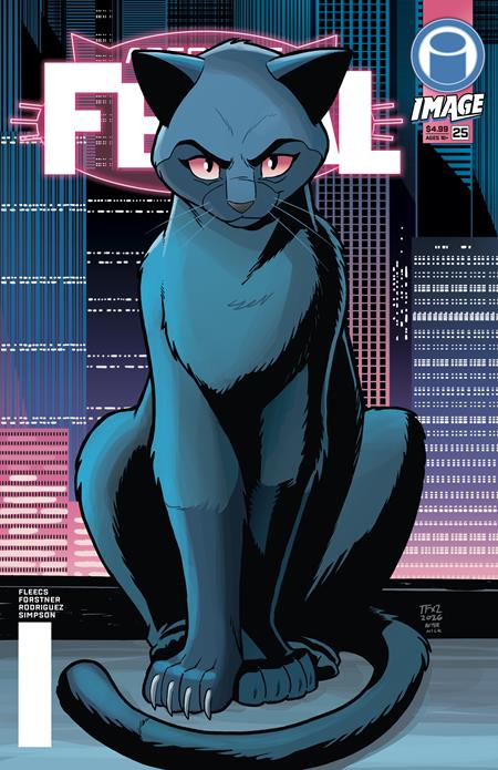 FERAL #25 CVR H INC 1:50 TONY FLEECS & TRISH FORSTNER ABSOLUTE BATMAN HOMAGE VAR FOC July 6, 2026