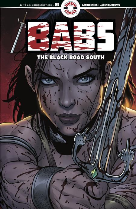 BABS THE BLACK ROAD SOUTH #5 (OF 6) CVR A JACEN BURROWS (MR) FOC July 13, 2026