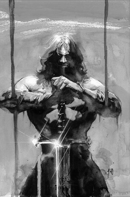 CIMMERIAN XUTHAL OF THE DUSK #2 (OF 3) CVR E INC 1:50 ITO B&W VIRGIN VAR (MR) FOC July 20, 2026