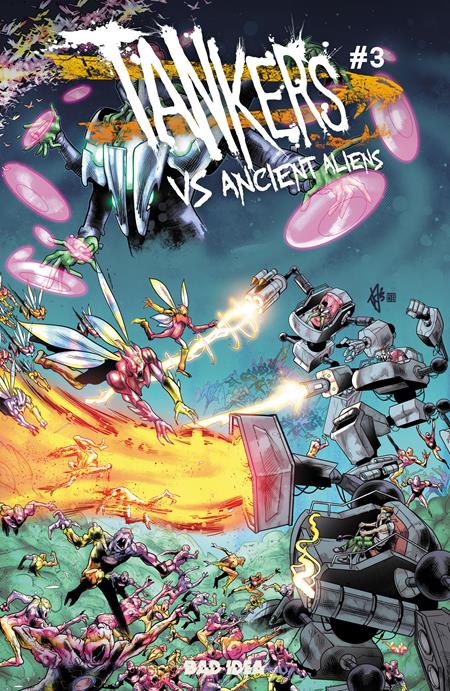 TANKERS VS ANCIENT ALIENS # 3 (OF 4) CVR A FREDERICA MANCIN FOC July 20, 2026