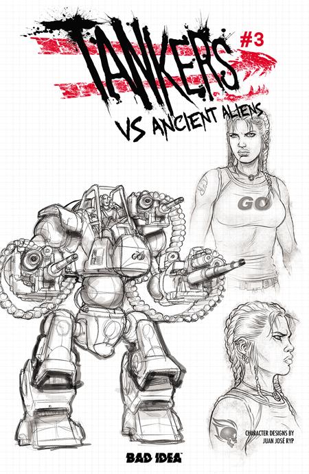 TANKERS VS ANCIENT ALIENS # 3 (OF 4) CVR C JUAN JOSE RYP DESIGN VAR FOC July 20, 2026