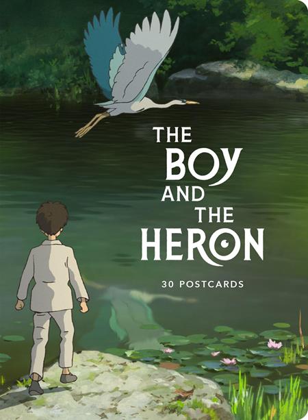 STUDIO GHIBLI THE BOY AND THE HERON 30 POSTCARDS FOC July 6, 2026