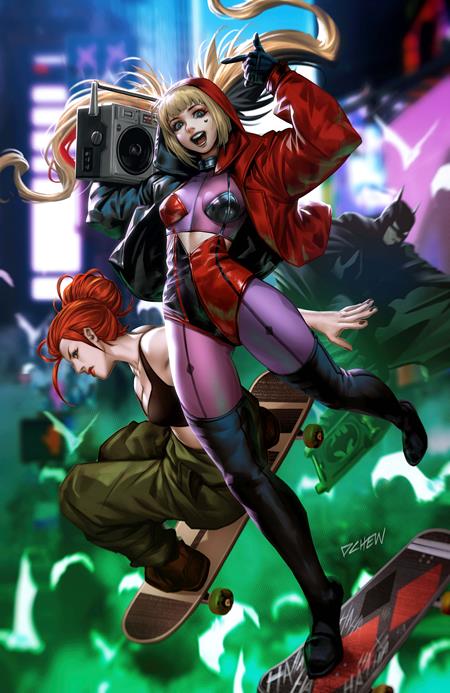 HARLEY QUINN #65 CVR D DERRICK CHEW CARD STOCK VAR FOC August 3, 2026