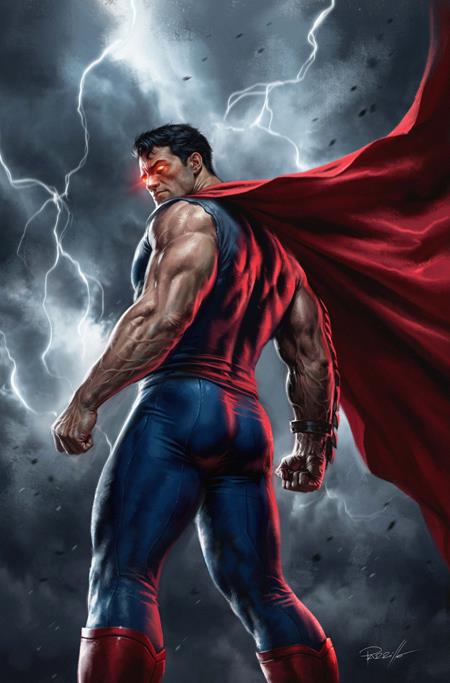 ADVENTURES OF SUPERMAN BOOK OF EL #11 (OF 12) CVR B LUCIO PARRILLO CARD STOCK VAR FOC July 13, 2026
