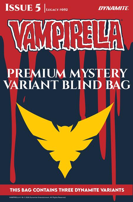 VAMPIRELLA (2026) #5 CVR G PREMIUM MYSTERY BLIND BAG FOC August 3, 2026