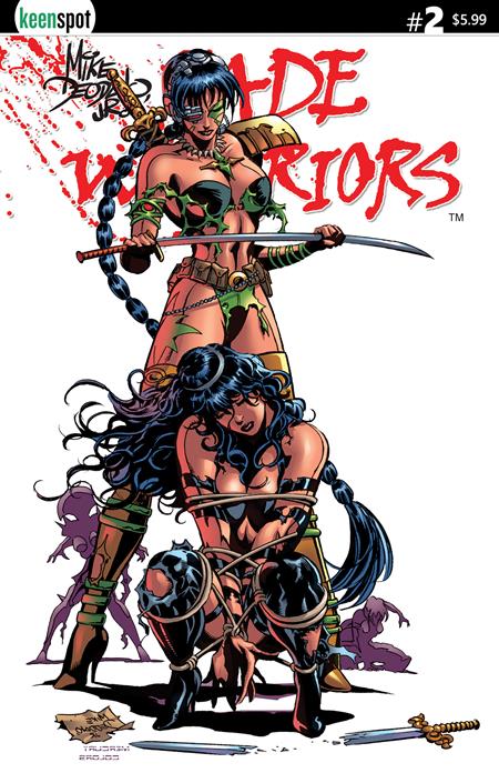 JADE WARRIORS #2 CVR C MIKE DEODATO ALL TIED UP VAR FOC July 6, 2026