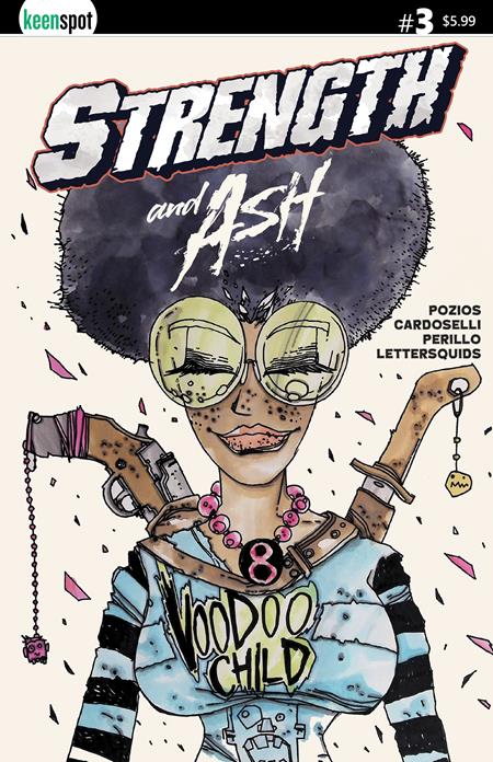 STRENGTH & ASH #3 CVR C STEFANO CARDOSELLI & FRANCESCA PERILLO VOODOO CHILD VAR FOC July 13, 2026
