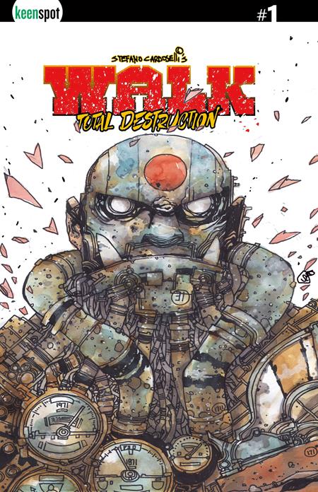 WALK TOTAL DESTRUCTION #1 (ONE SHOT) CVR D STEFANO CARDOSELLI METAL VAR FOC July 6, 2026