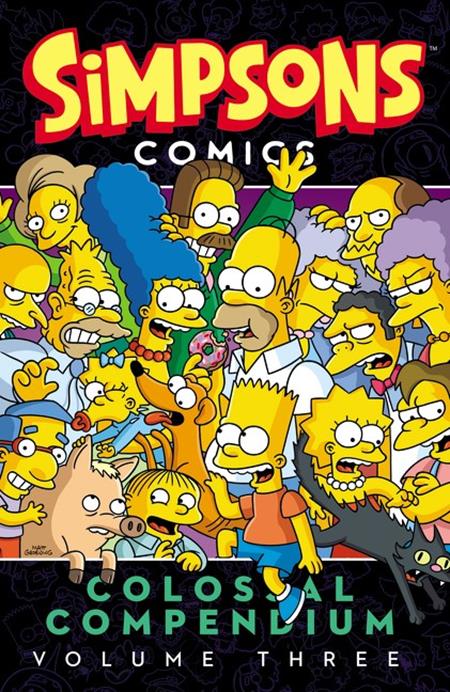 SIMPSONS COMICS COLOSSAL COMPENDIUM TP VOL 03 FOC October 12, 2026