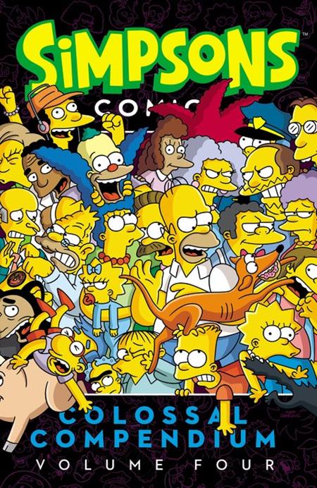 SIMPSONS COMICS COLOSSAL COMPENDIUM TP VOL 04 FOC July 6, 2026