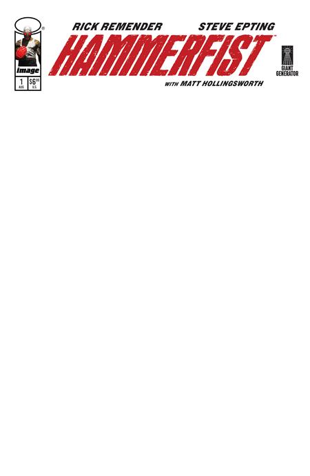 HAMMERFIST #1 CVR D BLANK SKETCH VAR (MR) FOC August 3, 2026