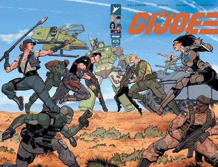 GI JOE #25 CVR A TOM REILLY WRAPAROUND FOC July 20, 2026