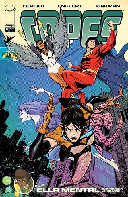 INVINCIBLE UNIVERSE CAPES #10 CVR E SANFORD GREENE CONNECTING VAR FOC August 3, 2026