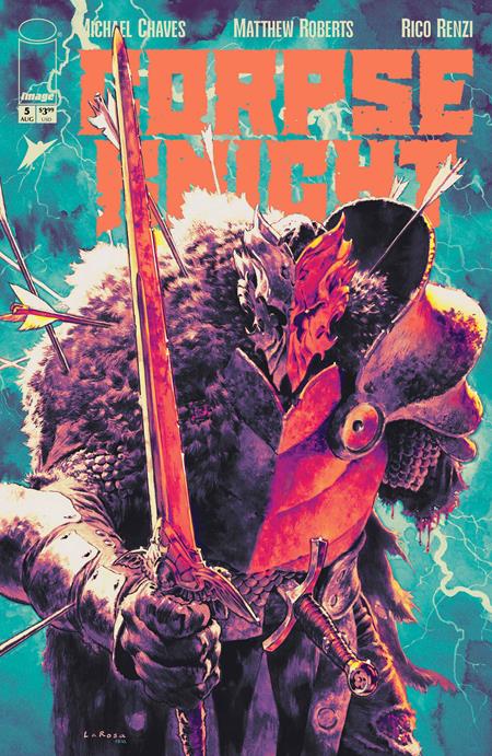 CORPSE KNIGHT #5 (OF 6) CVR B LEWIS LAROSA & RICO RENZI VAR (MR) FOC August 3, 2026