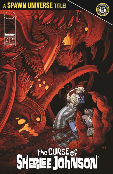 SPAWN THE CURSE OF SHERLEE JOHNSON #7 CVR B CHRIS STEVENS VAR FOC August 3, 2026