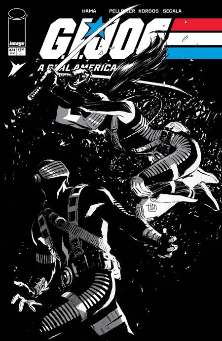 GI JOE A REAL AMERICAN HERO #331 CVR B LEE WEEKS B&W VAR FOC July 20, 2026