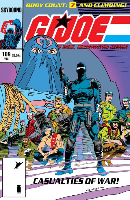 GI JOE A REAL AMERICAN HERO #109 HAMA FILES EDITION CVR A LEE WEEKS FOC August 3, 2026