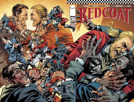 REDCOAT #20 CVR A BRYAN HITCH & BRAD ANDERSON WRAPAROUND FOC August 24, 2026