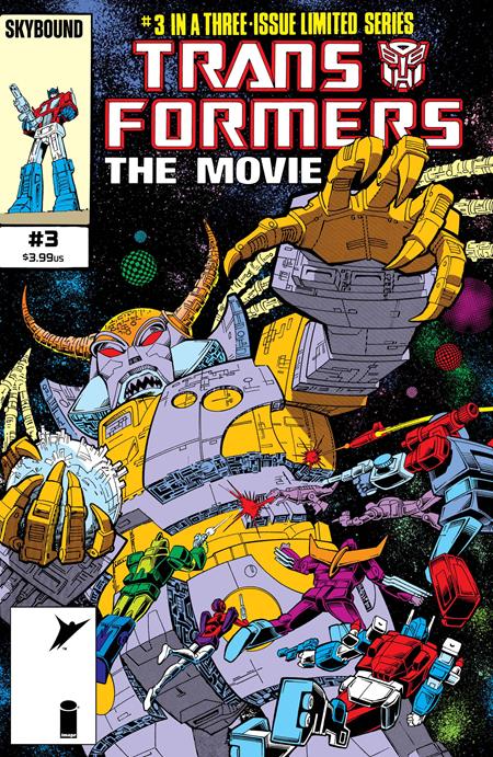 TRANSFORMERS THE MOVIE 40TH ANNIVERSARY EDITION #3 (OF 3) CVR B DON PERLIN & IAN AKIN VAR FOC July 13, 2026
