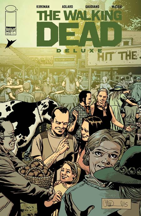 WALKING DEAD DELUXE #142 CVR B CHARLIE ADLARD & DAVE MCCAIG VAR (MR) FOC July 13, 2026
