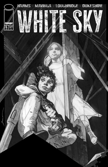 WHITE SKY #6 CVR D ELIZA IVANOVA B&W VAR (MR) FOC August 3, 2026