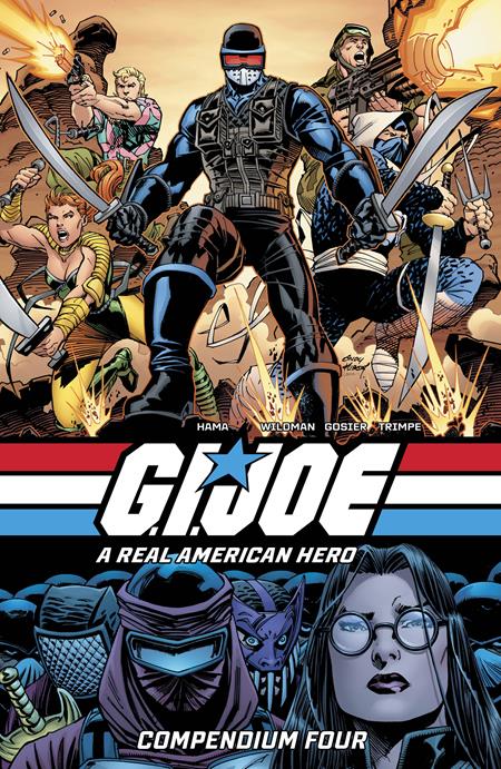 GI JOE A REAL AMERICAN HERO COMPENDIUM TP VOL 04 ANDY KUBERT & LAURA MARTIN CVR FOC July 13, 2026