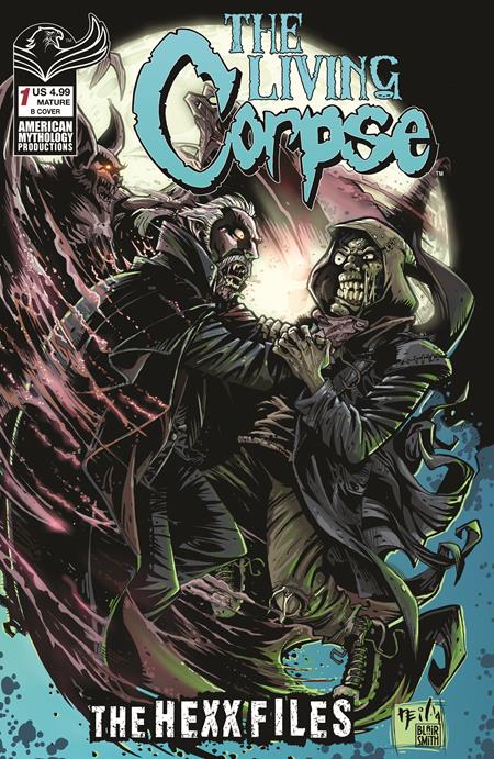 LIVING CORPSE HEXX FILES #1 CVR B NEIL VOKES VAR (MR) FOC July 20, 2026