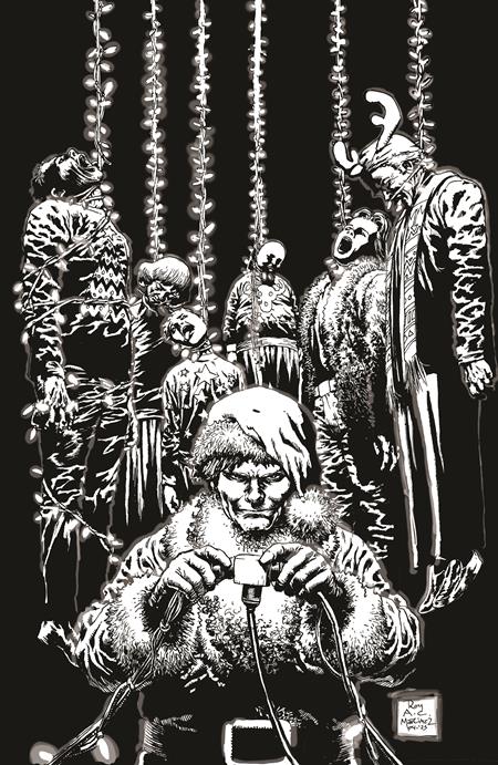 SILENT NIGHT DEADLY NIGHT DARK WINTER #2 (OF 2) CVR E ROY ALLAN MARTINEZ B&W LIMITED EDITION VAR (MR) FOC July 20, 2026