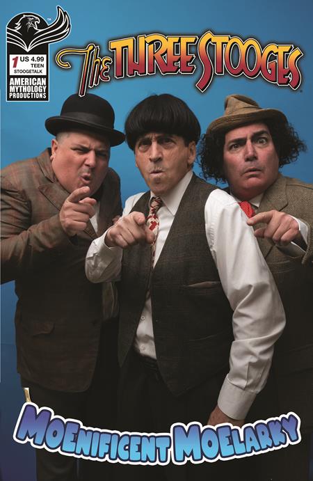 THREE STOOGES MAGNIFICENT MOELARKY #1 CVR D STOOGETALK PHOTO VAR FOC August 3, 2026