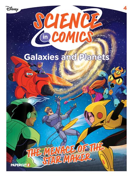 DISNEY SCIENCE IN COMICS HC GALAXIES AND PLANETS FOC July 13, 2026