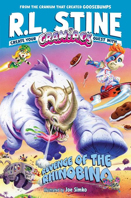 CRANIACS NOVEL HC VOL 02 REVENGE OF THE RHINOBINO FOC July 20, 2026