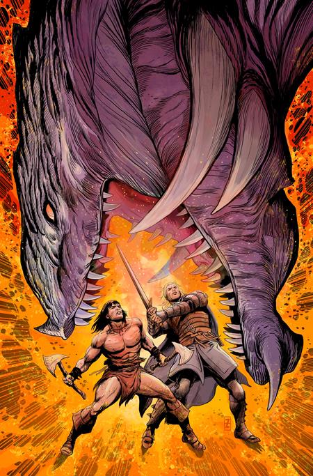 CONAN AND DRAGONERO #4 (OF 7) CVR C PATCH ZIRCHER VIRGIN CARDSTOCK VAR (MR) FOC July 13, 2026