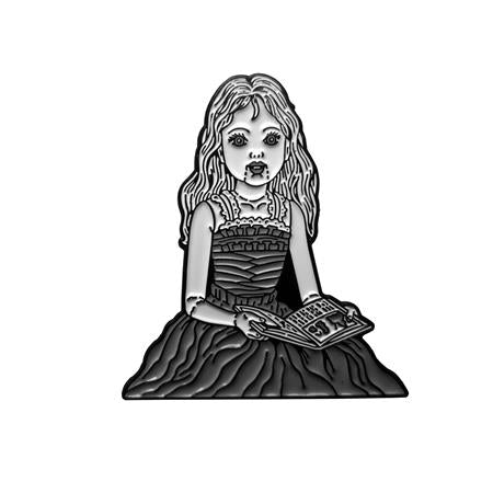 JUNJI ITO HELL DOLL ENAMEL PIN BADGE FOC August 3, 2026