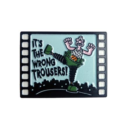 WALLACE & GROMIT WALLACE ENAMEL PIN BADGE FOC August 3, 2026