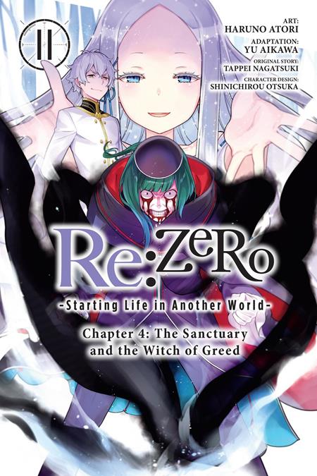 RE ZERO STARTING LIFE IN ANOTHER WORLD CHAPTER 4 THE SANCTUARY AND THE WITCH OF GREED TP VOL 11 FOC July 20, 2026