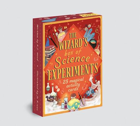 WIZARDS BOX OF SCIENCE EXPERIMENTS ACTIVITY CARDS FOC August 24, 2026