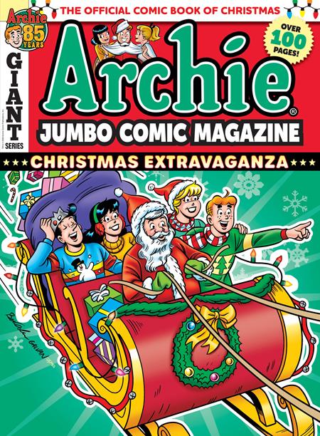 ARCHIE JUMBO COMIC MAGAZINE #2 CHRISTMAS EXTRAVAGANZA FOC August 24, 2026