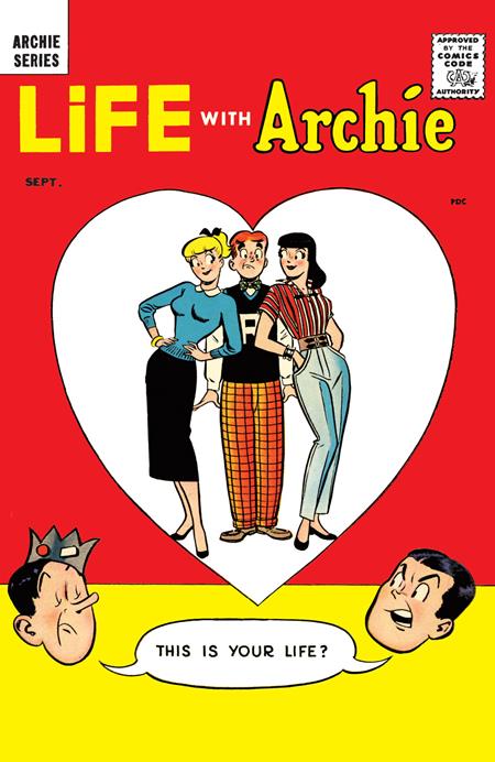 LIFE WITH ARCHIE #1 FACSIMILE CVR D HARRY LUCEY TERRY SZENICS FOIL VAR FOC August 3, 2026