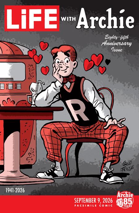 LIFE WITH ARCHIE #1 FACSIMILE CVR E GEORGE FRESE FOIL LIFE MAGAZINE VAR FOC August 3, 2026