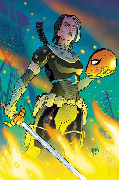 DEATHSTROKE THE TERMINATOR #7 CVR C TONY FLEECS CARD STOCK VAR FOC August 24, 2026