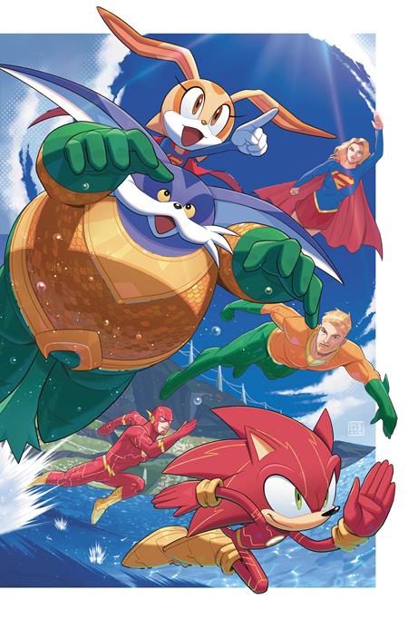 DC X SONIC THE HEDGEHOG METAL LEGION #5 (OF 5) CVR B MIN HO KIM CARD STOCK VAR FOC August 10, 2026