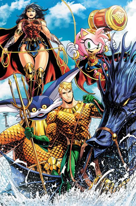 DC X SONIC THE HEDGEHOG METAL LEGION #5 (OF 5) CVR C SERG ACUNA CARD STOCK VAR FOC August 10, 2026
